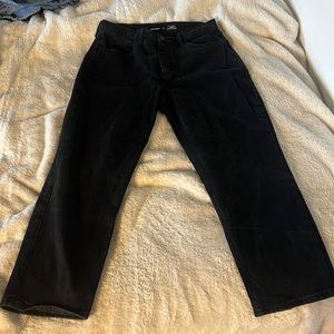 Extra high-rise curvy straight jeans